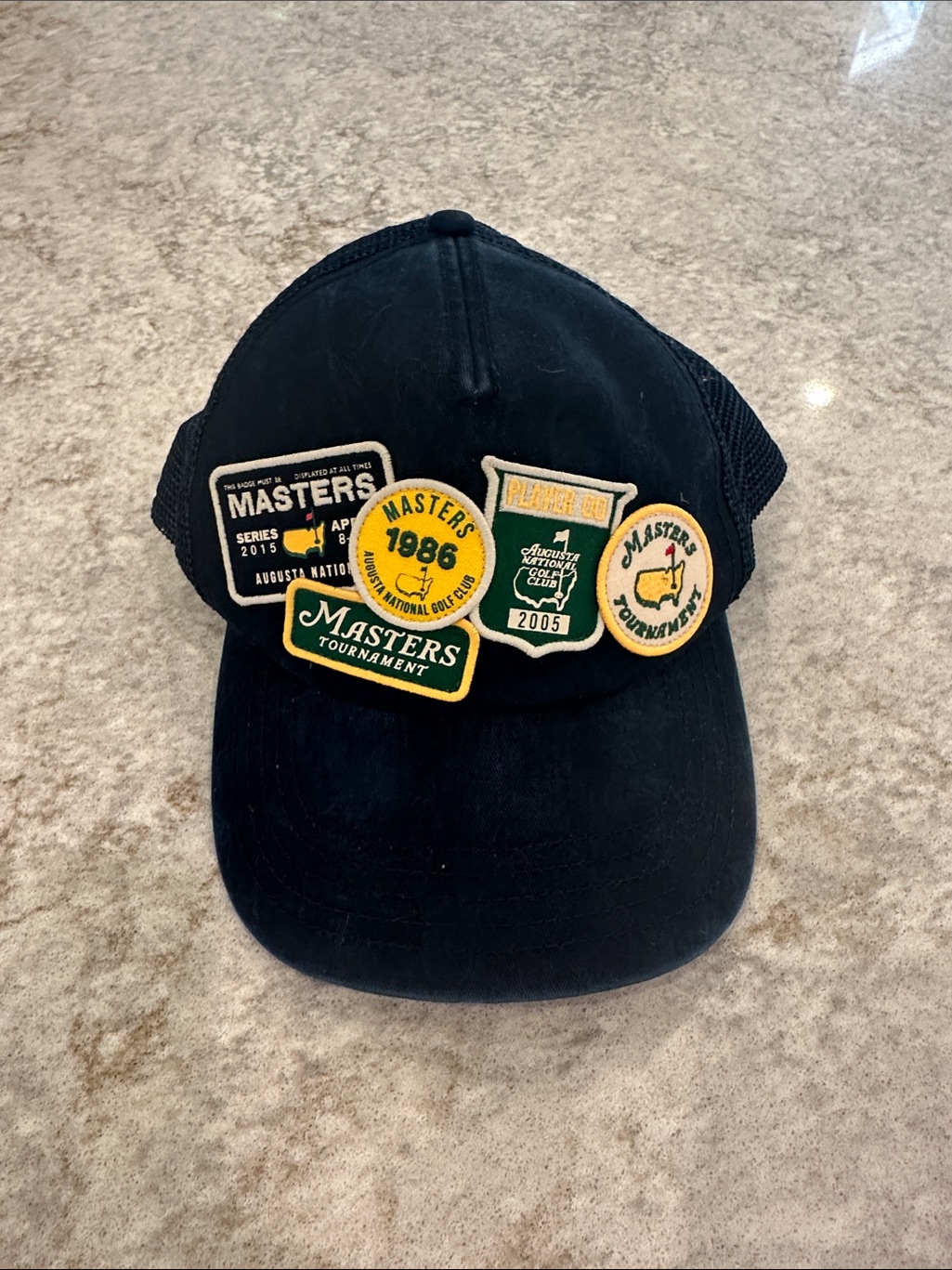 Masters Tournament 2026 Navy Patch Hat